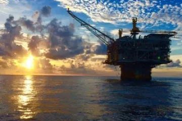 a boat on a body of water